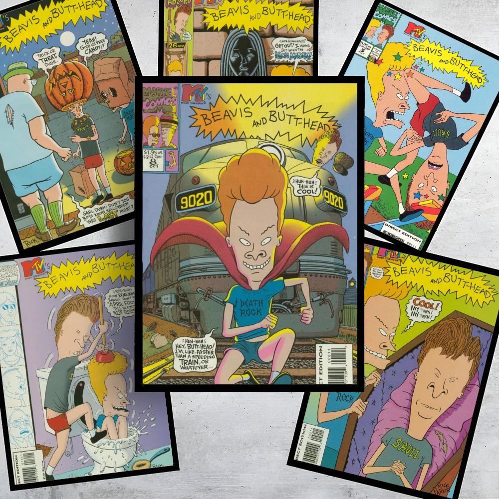 Home Decor Living Room Ideas - Anime B-Beavis And B-Butthead Poster HD