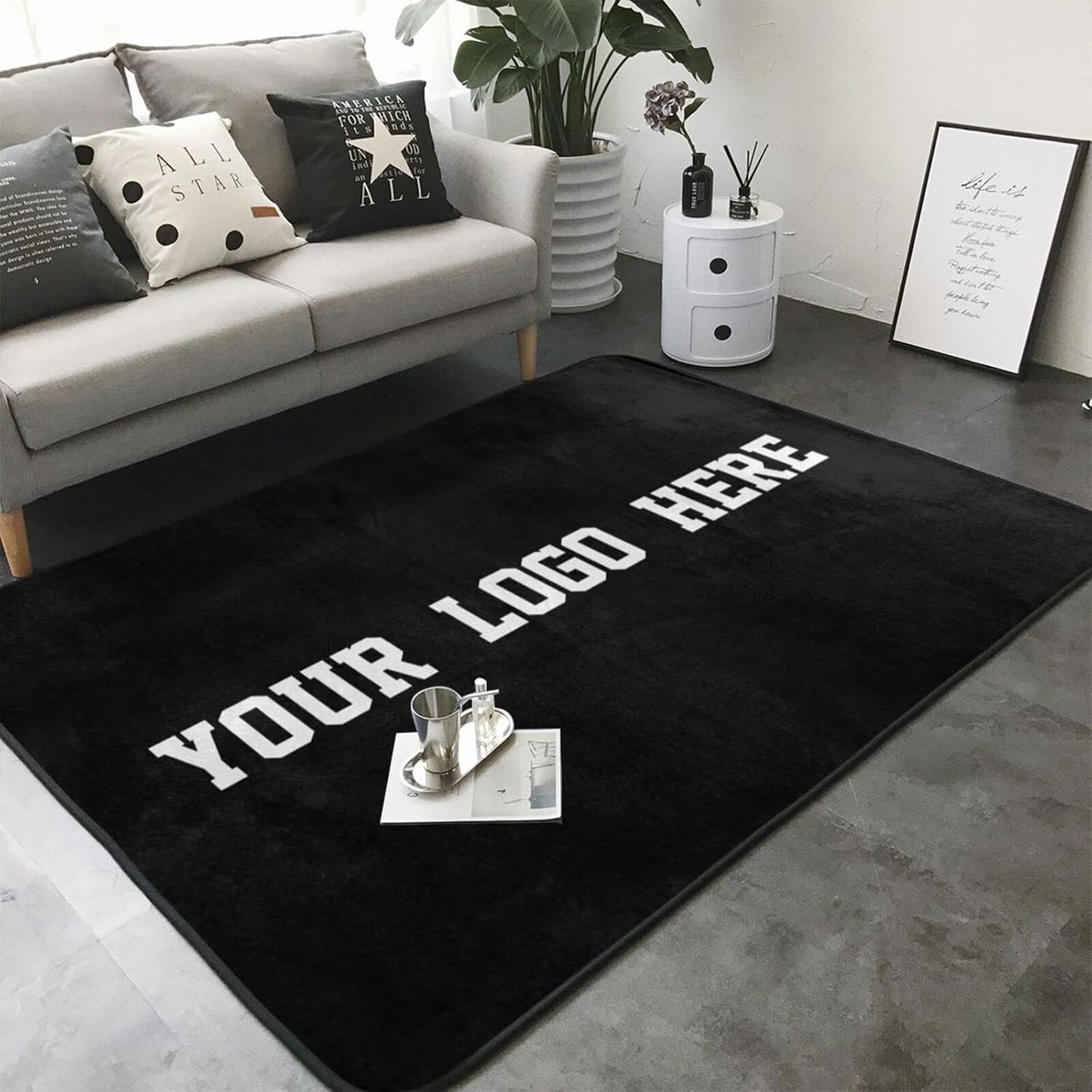 Home Decor Free Images - Custom Rug Personalized Area Carpet with