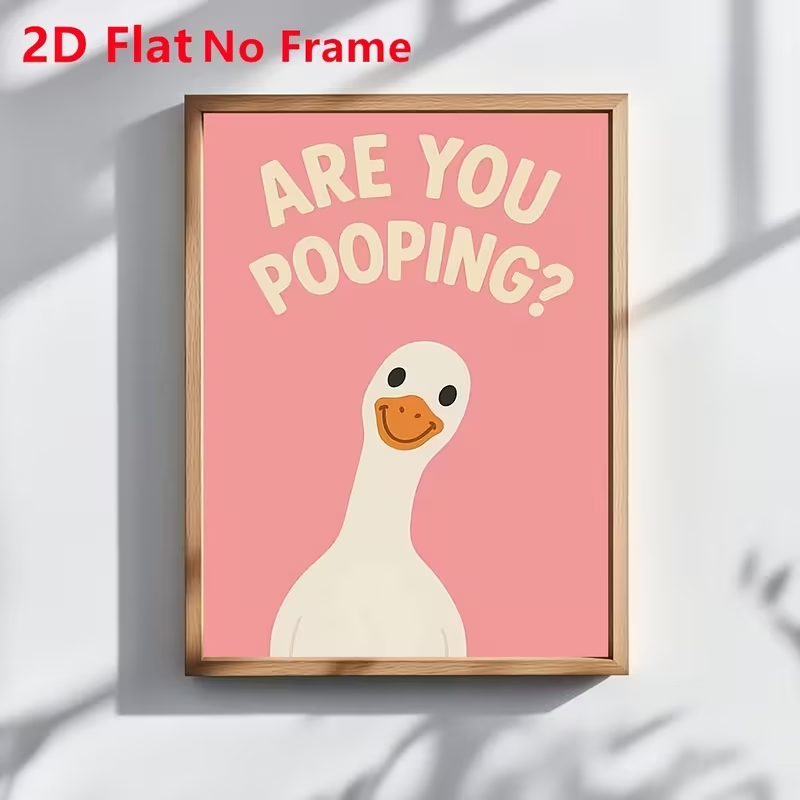 Home Decor Foto - Modern Pink Are You Pooping Quotes
