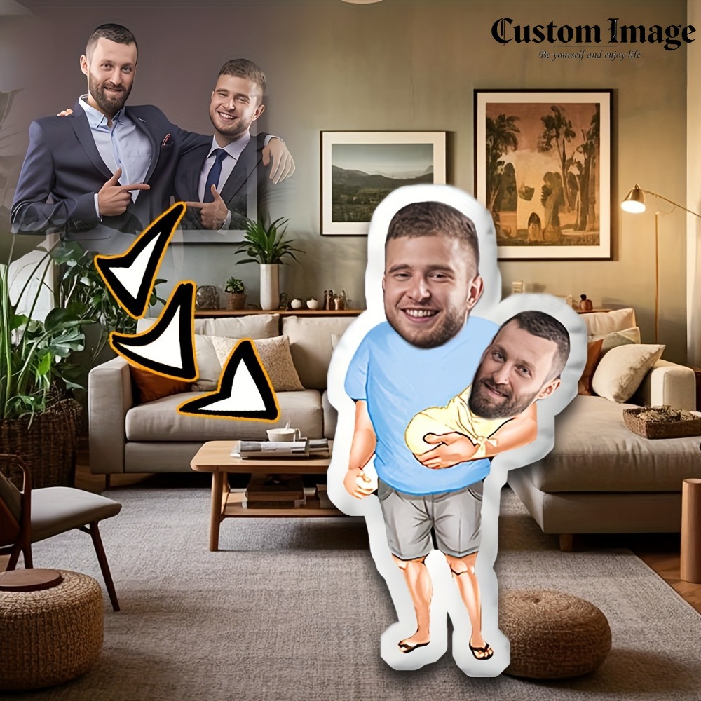 Home Decor Free Images - Custom Face Pillow Upload Your Image,