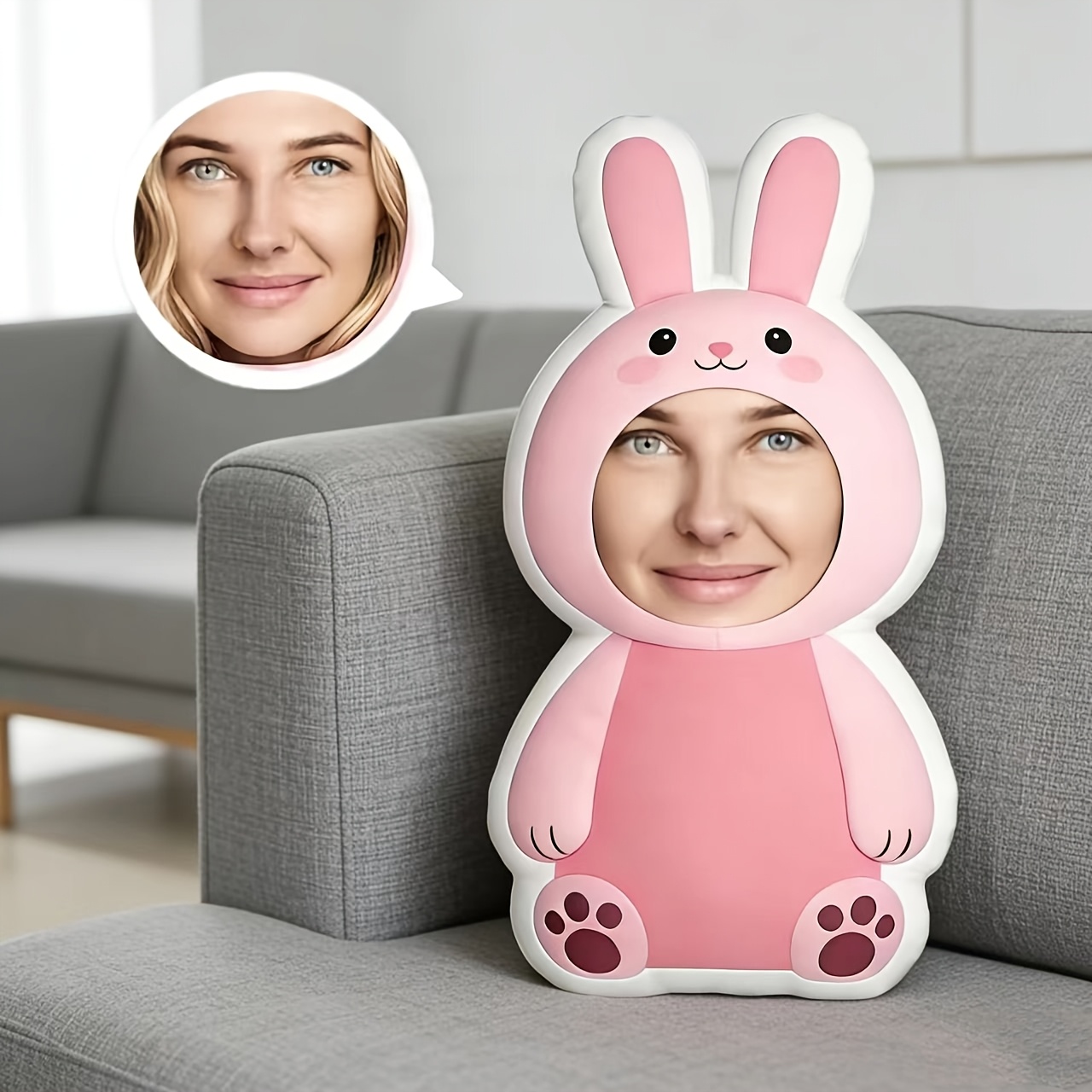 Home Decor Free Images - Custom Photo A Sitting Rabbit Sample