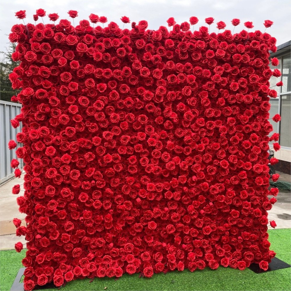 Uflower Red Rose 5D Cloth Flow - огляд і ціна Home Decor Event