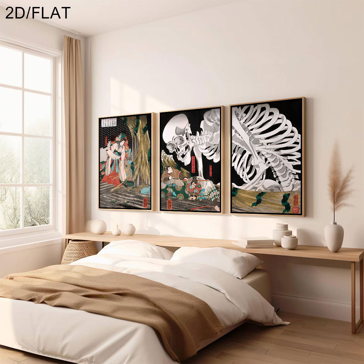 3pcs Retro Japanese Takiyasha  - огляд і ціна Home Decor Japanese