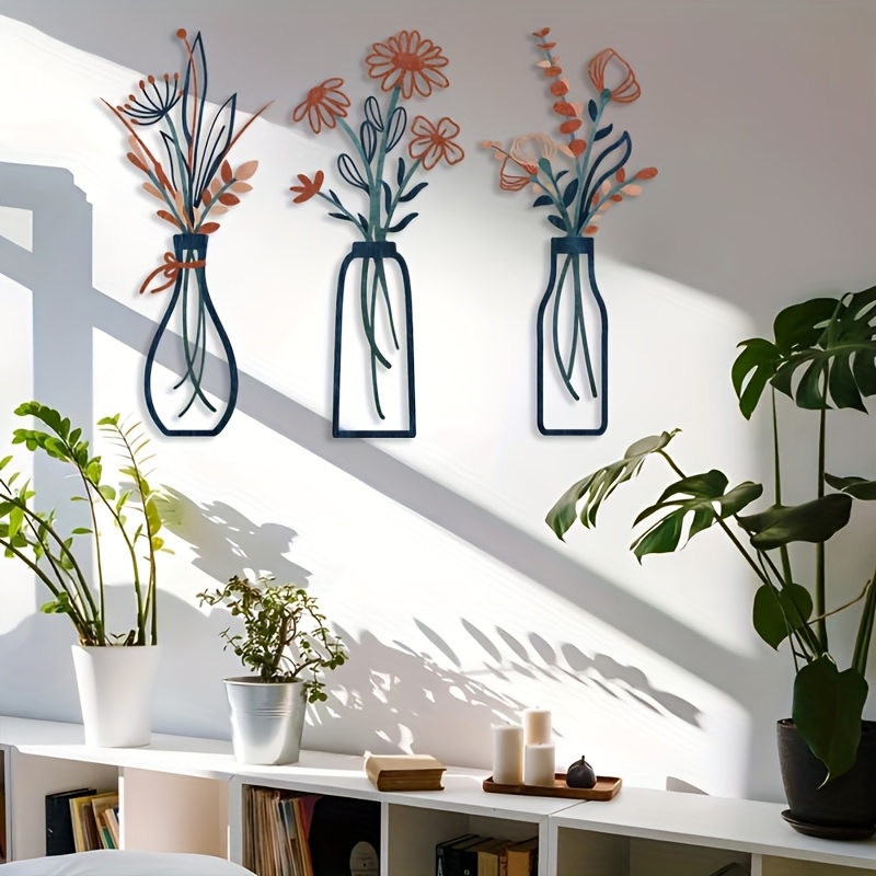 3 Large Floral Wall Art Sculpt - огляд і ціна Home Decor Event