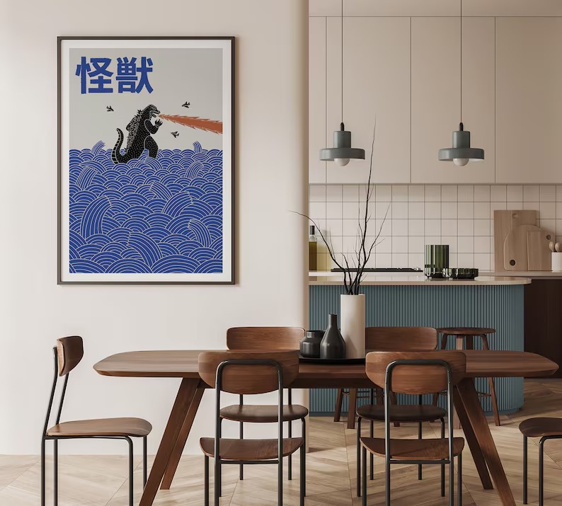 Japanese Contemporary Tokyo Ar - огляд і ціна Home Decor Japanese