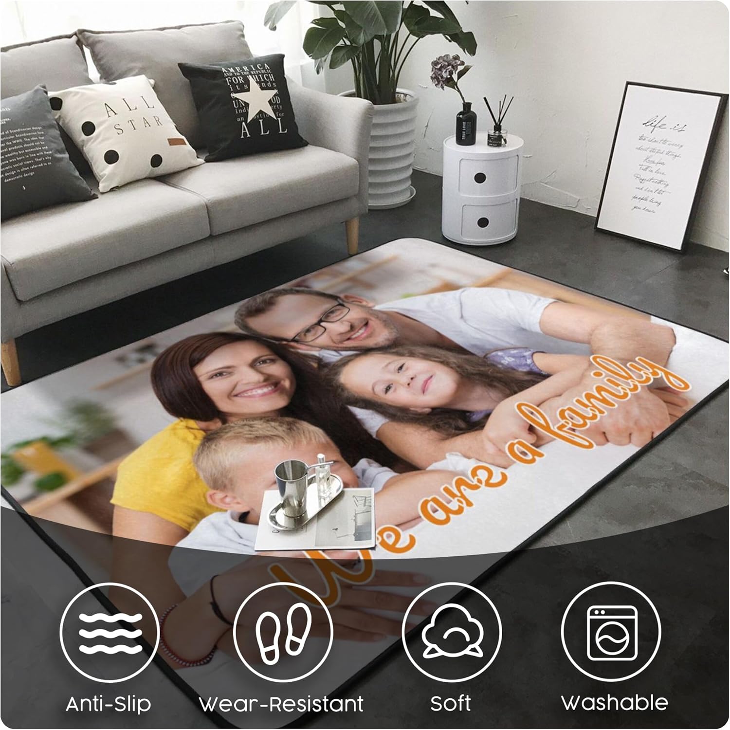 Custom Rug Personalized Area C - огляд і ціна Home Decor Free Images