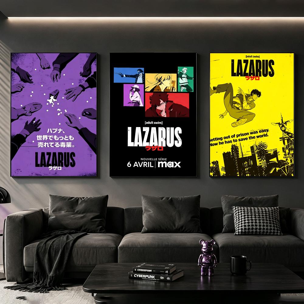 Anime Lazarus Poster Poster HD - огляд і ціна Home Decor Living Room Ideas