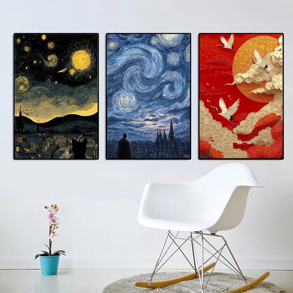 Japandi style Oil Painting Lan - огляд і ціна Home Decor Japandi Style
