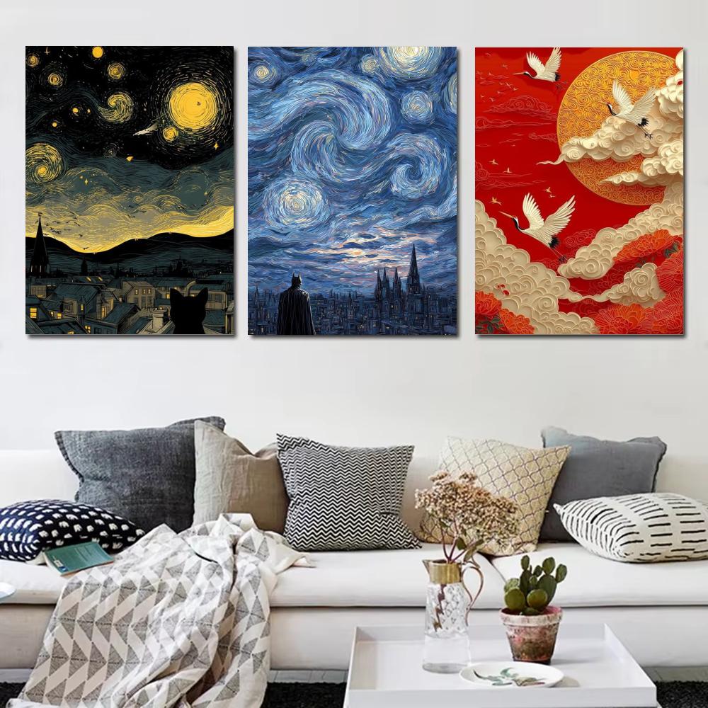 Japandi style Oil Painting Lan - огляд і ціна Home Decor Japandi Style
