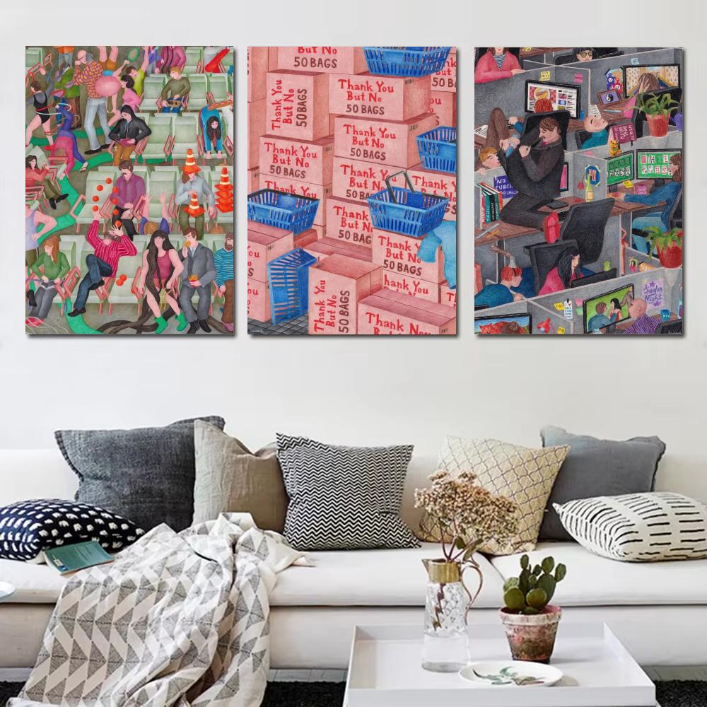 Japandi style Daukante Abstrac - огляд і ціна Home Decor Japandi Style