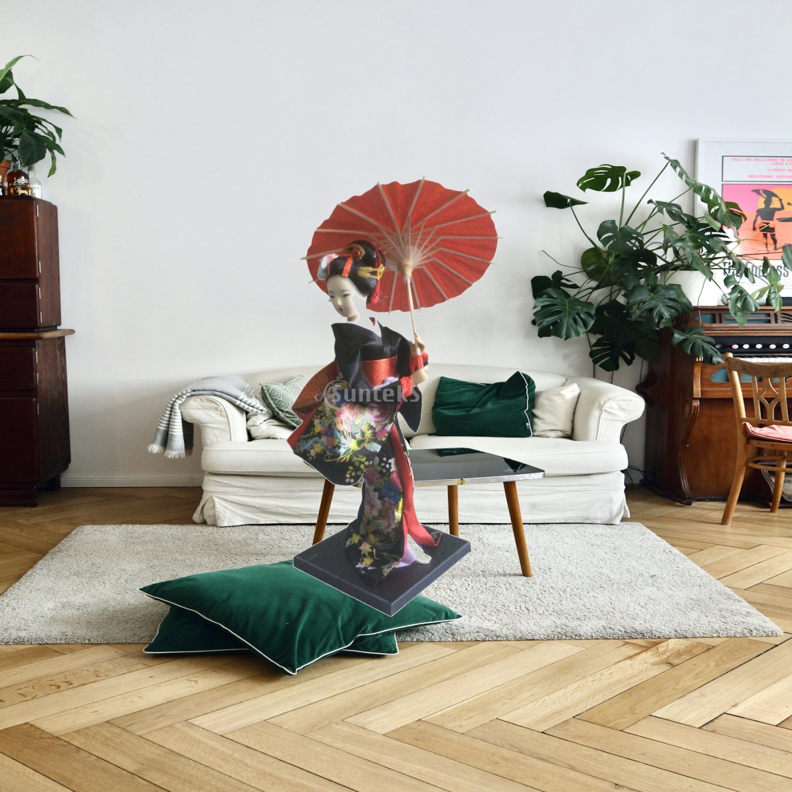 Decorative Figure Japanese Gei - огляд і ціна Home Decor Japandi Style