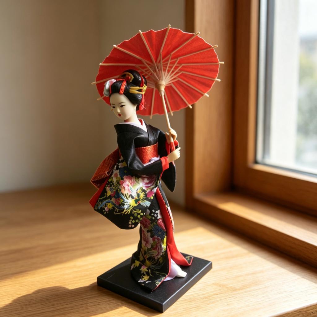 Decorative Figure Japanese Gei - огляд і ціна Home Decor Japandi Style