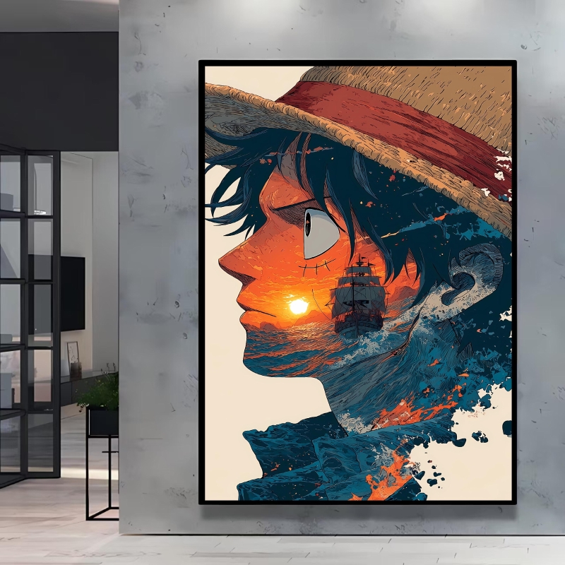 Canvas Printing One Piece Luff - огляд і ціна Home Decor Free Images