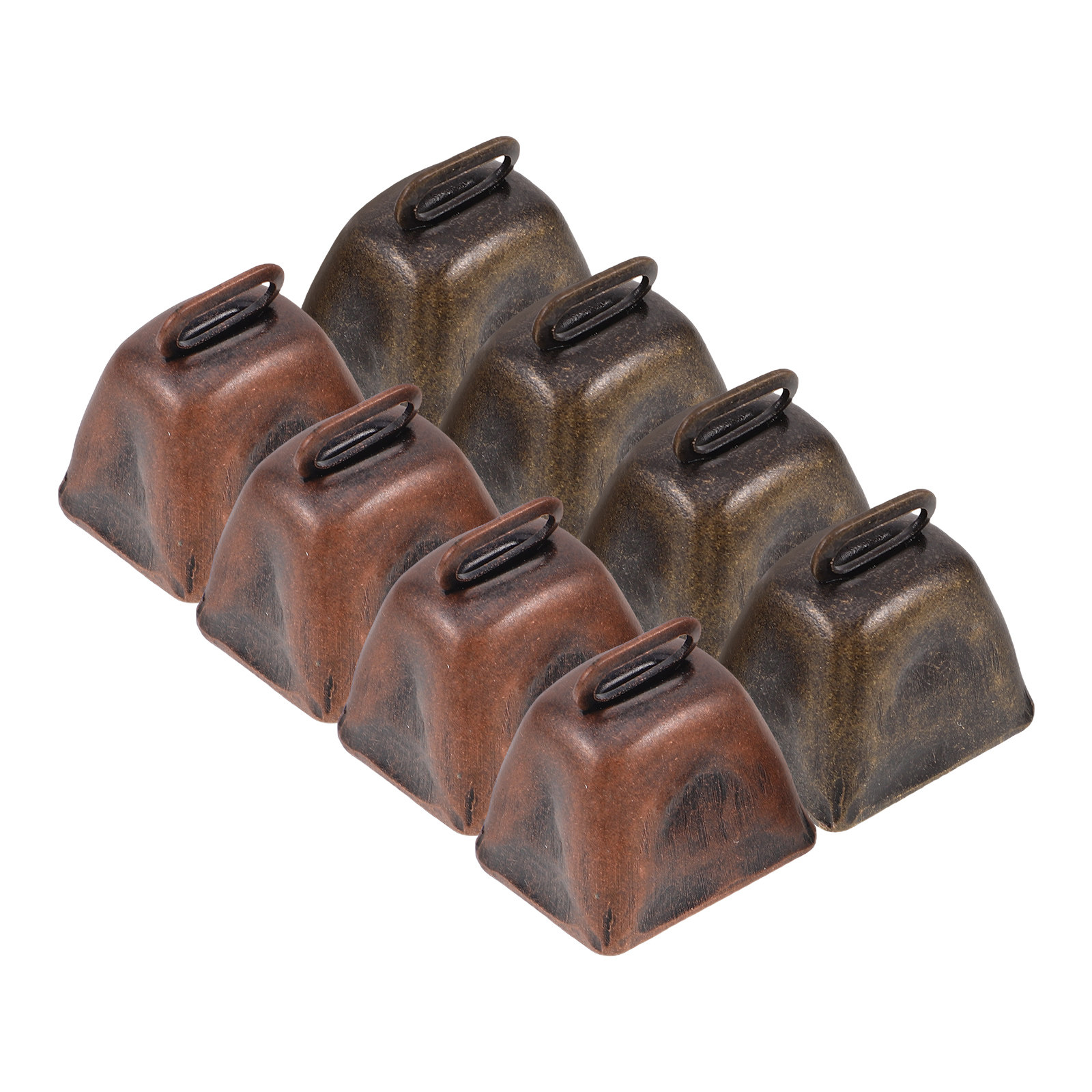 8Pcs Mini Vintage Metal Cow Be - огляд і ціна Home Decor Event