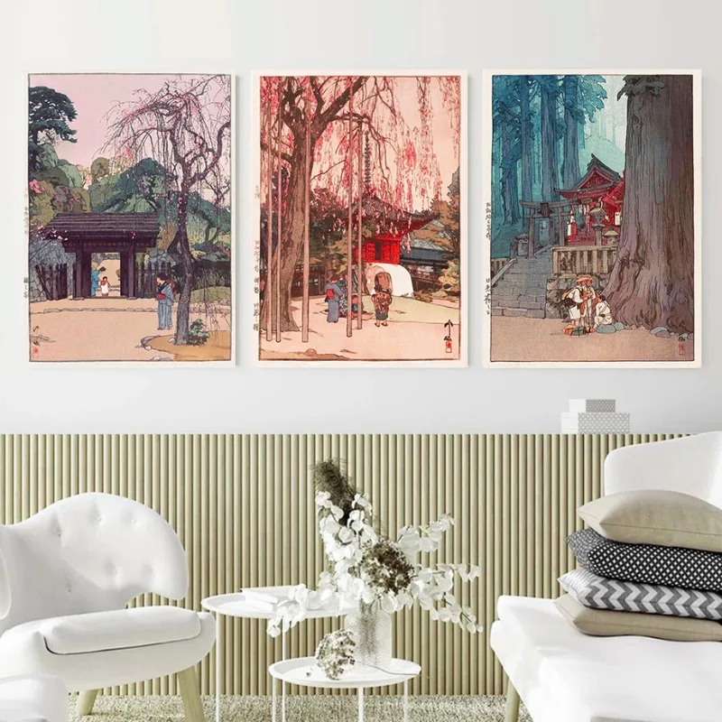 Retro Ukiyo-e Traditional Japa - огляд і ціна Home Decor Japanese