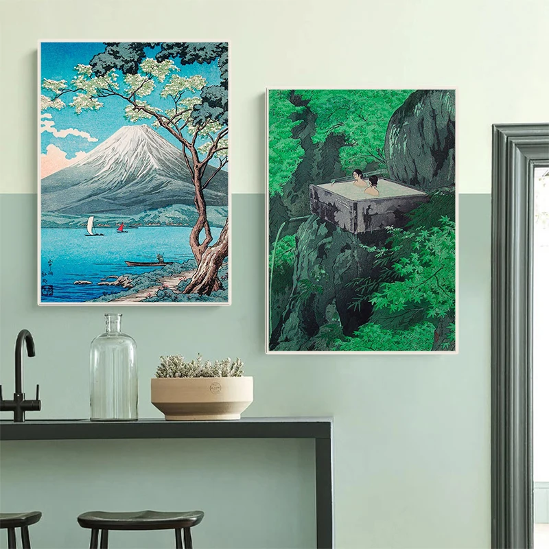 Retro Ukiyo-e Traditional Japa - огляд і ціна Home Decor Japanese