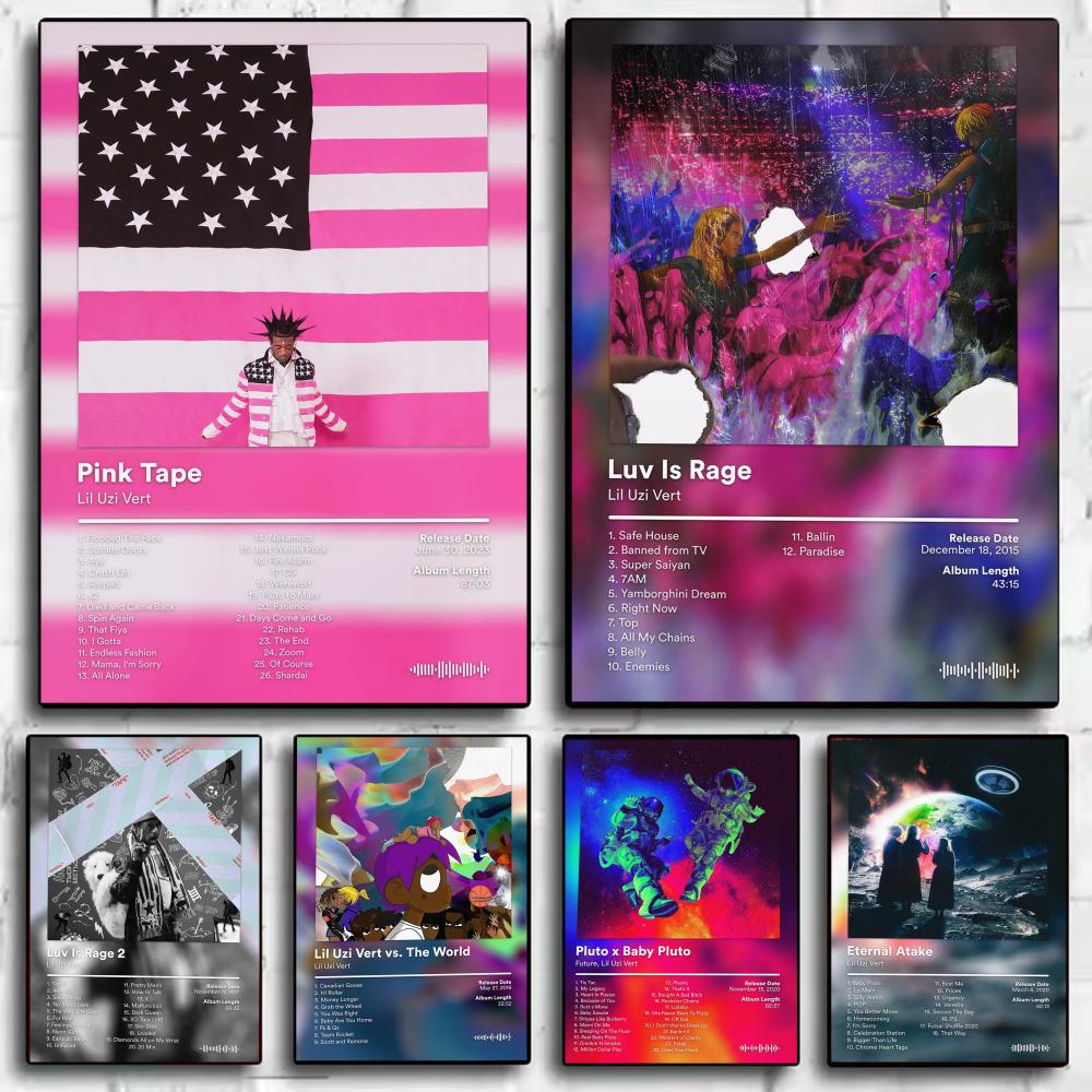 Lil U-Uzi V-Vert Album Poster  - огляд і ціна Home Decor Living Room Ideas