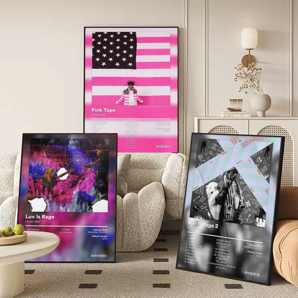 Lil U-Uzi V-Vert Album Poster  - огляд і ціна Home Decor Living Room Ideas