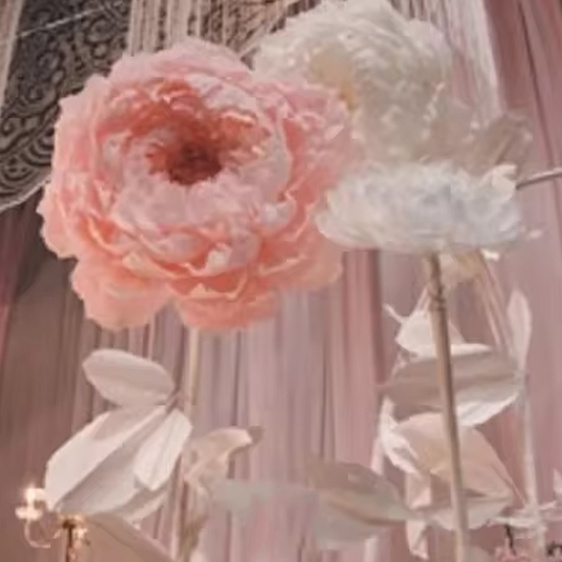 Handmade Paper Flower Peony fo - огляд і ціна Home Decor Event
