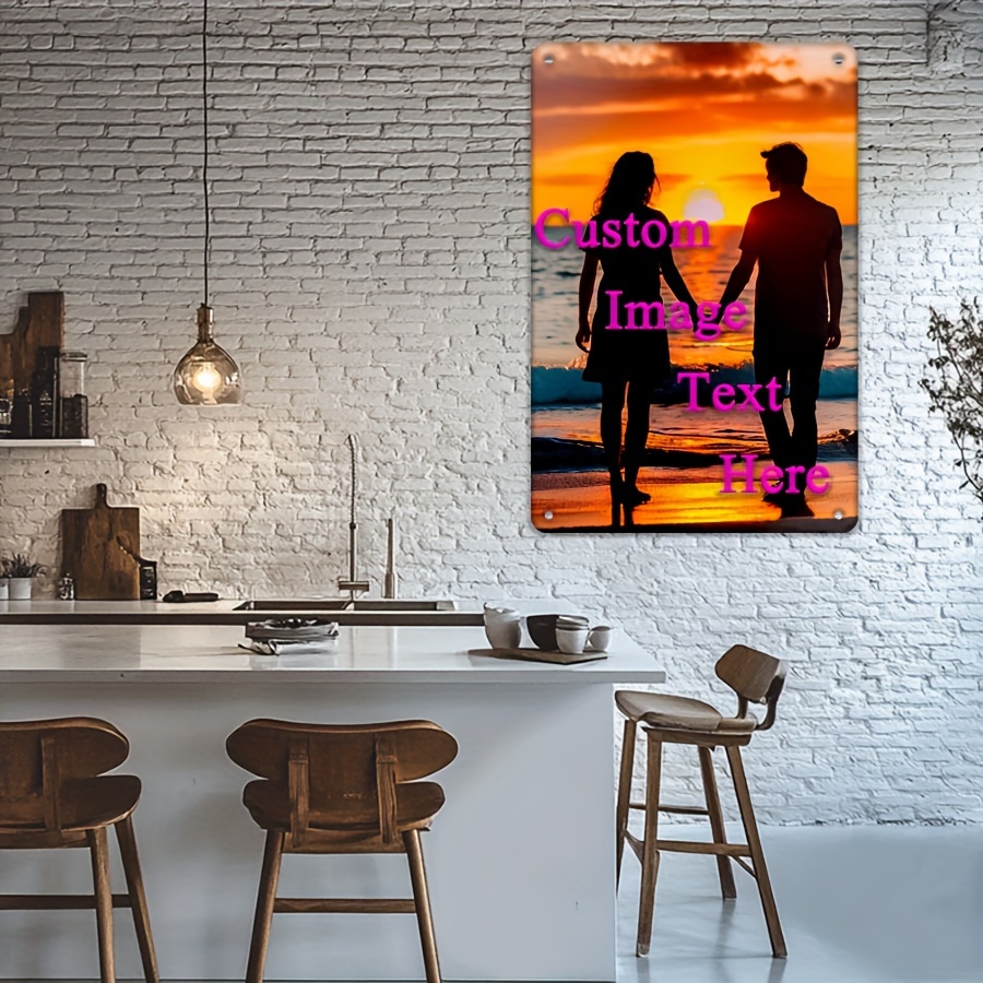 Custom Image/Text 2D Flat Prin - огляд і ціна Home Decor Free Images