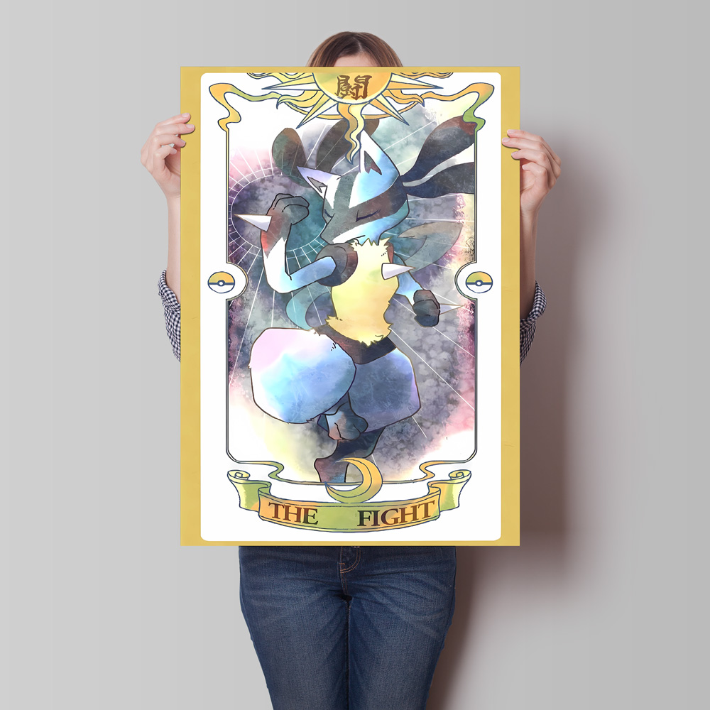 Anime Posters Pokemon Lucario  - огляд і ціна Home Decor Free Images