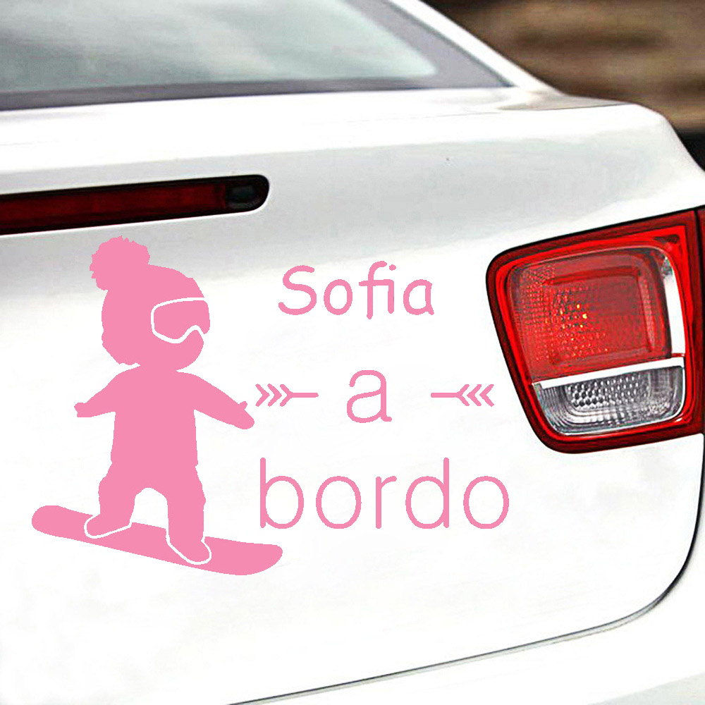 1pc Vinyl baby a bordo colorfu - огляд і ціна Home Decor Sticker
