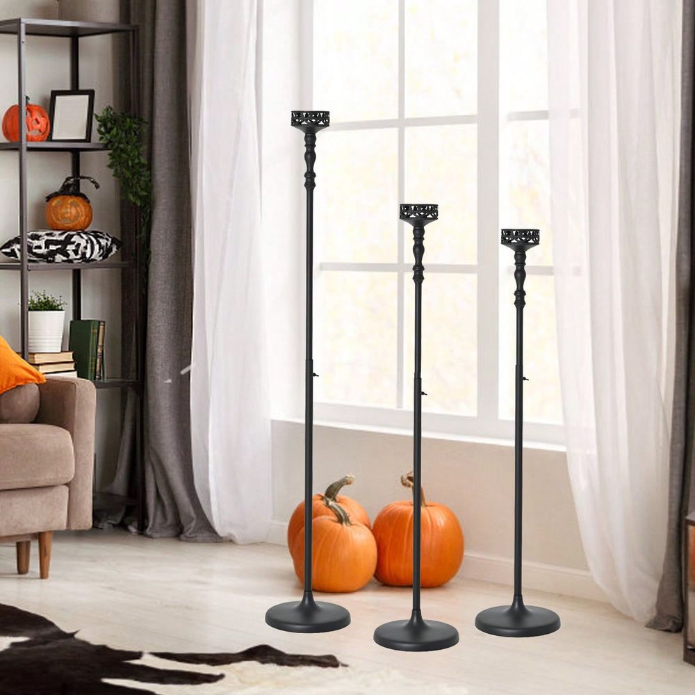 Adjustable Metal Taper Candle  - огляд і ціна Home Decor Event