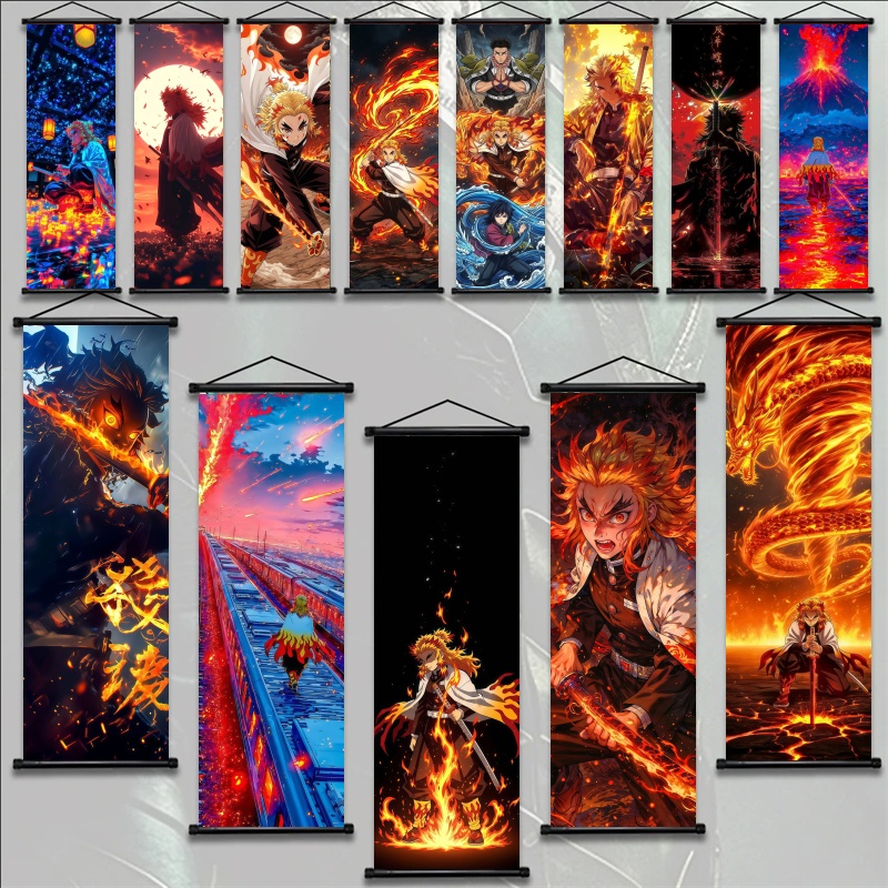 Demon Slayer Kyojuro Rengoku H - огляд і ціна Home Decor Japanese