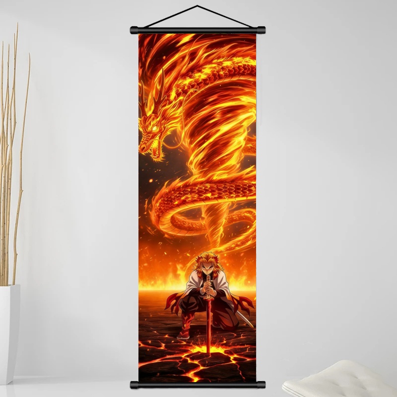 Demon Slayer Kyojuro Rengoku H - огляд і ціна Home Decor Japanese