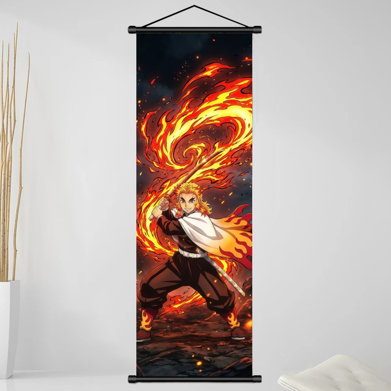 Demon Slayer Kyojuro Rengoku H - огляд і ціна Home Decor Japanese