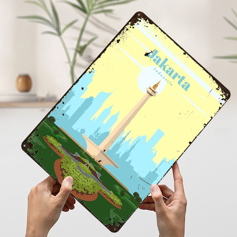 Travel to Jakarta Printing Pos - огляд і ціна Home Decor Jakarta