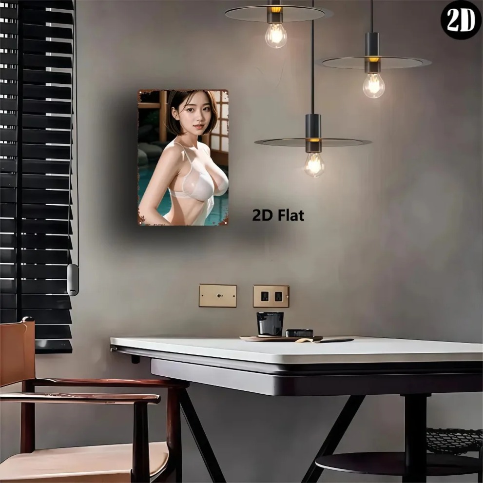 Elegant Nude Lady Metal Wall A - огляд і ціна Home Decor Japanese