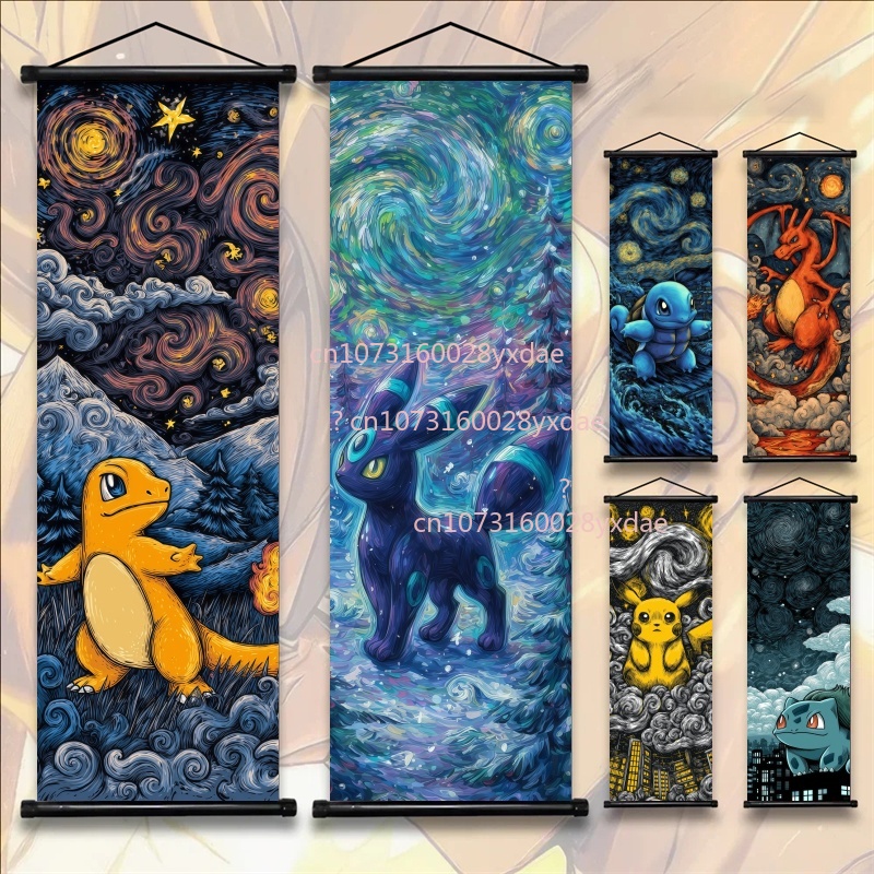 Printed Pokemon Poster, Anime  - огляд і ціна Home Decor Free Images