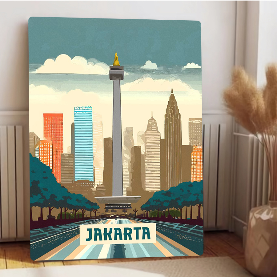 Jakarta Indonesia Landmark Sky - огляд і ціна Home Decor Jakarta