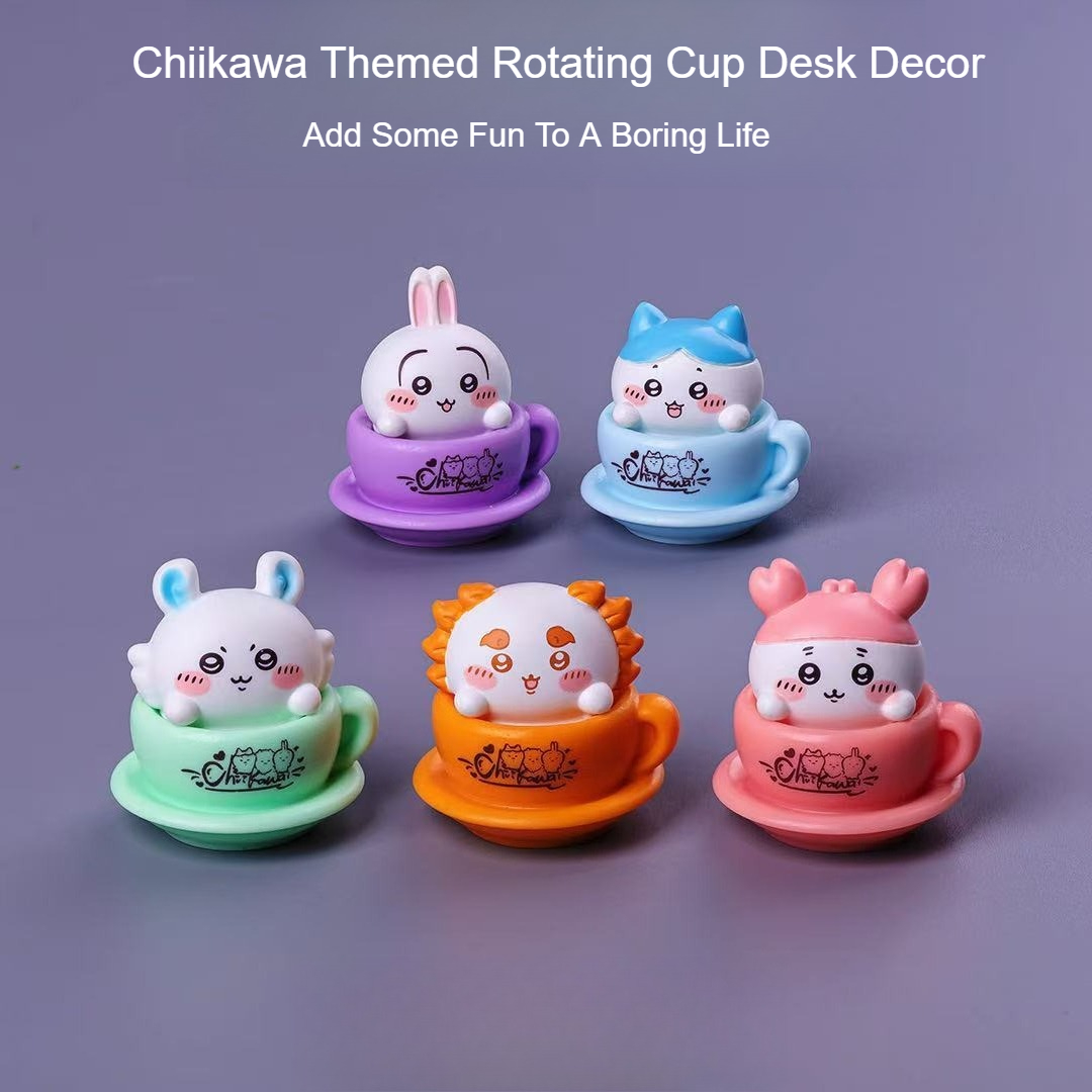 Chiikawa Rotating Cup Figure K - огляд і ціна Home Decor Japanese
