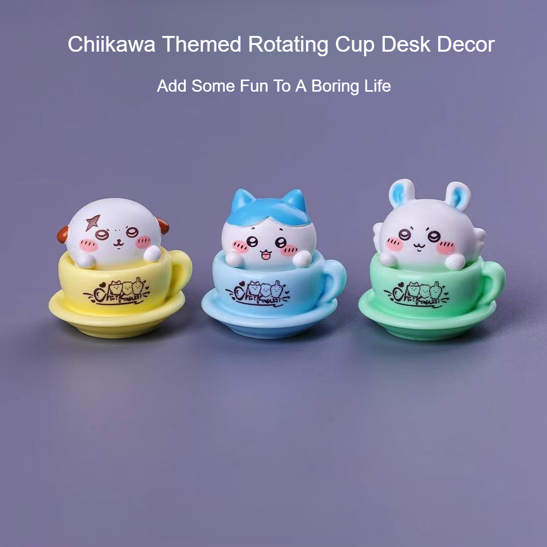 Chiikawa Rotating Cup Figure K - огляд і ціна Home Decor Japanese