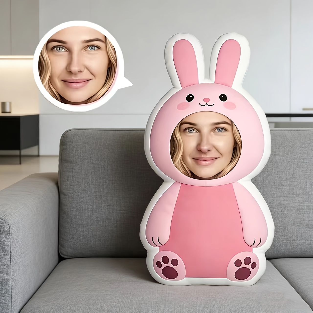 Custom Photo A Sitting Rabbit  - огляд і ціна Home Decor Free Images