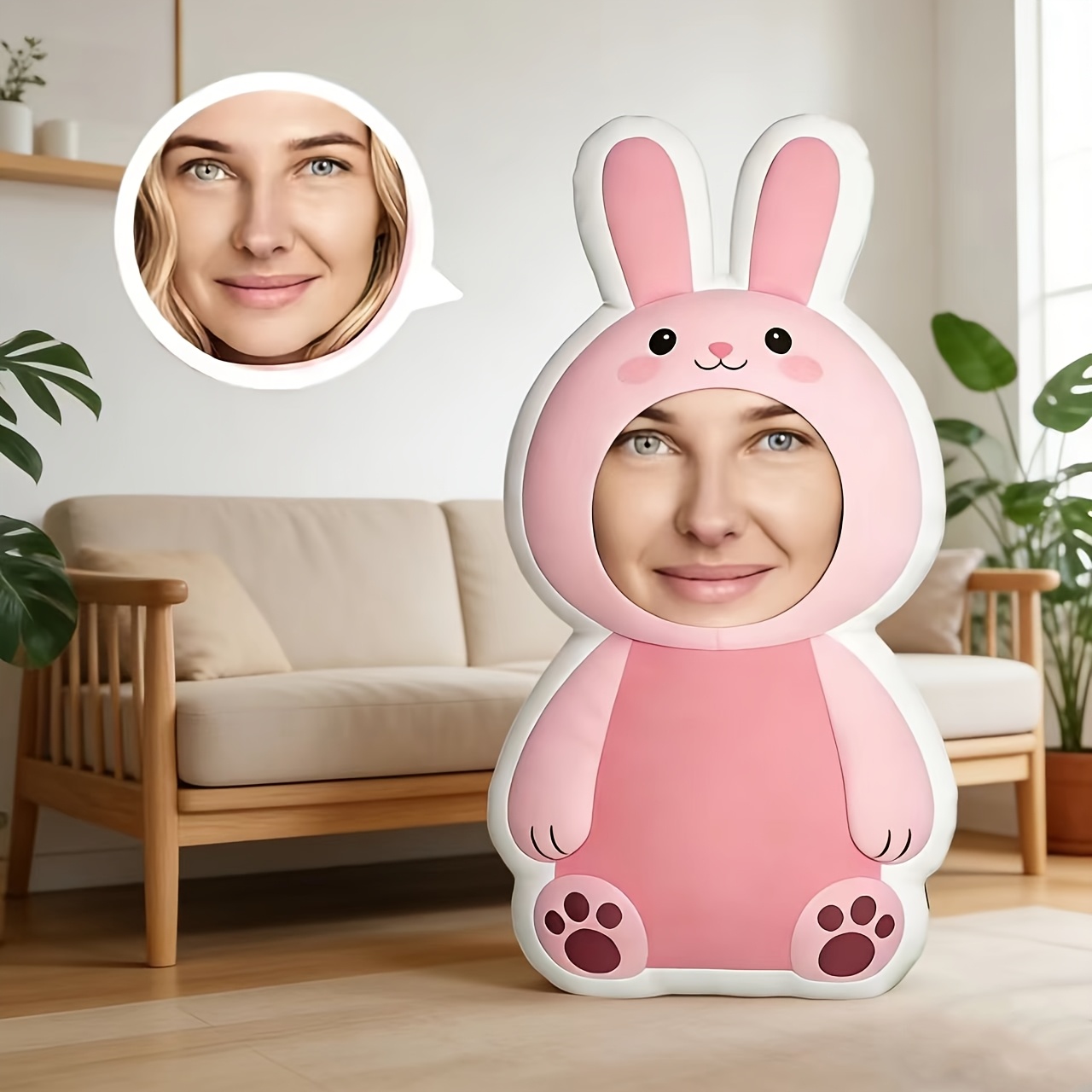 Custom Photo A Sitting Rabbit  - огляд і ціна Home Decor Free Images