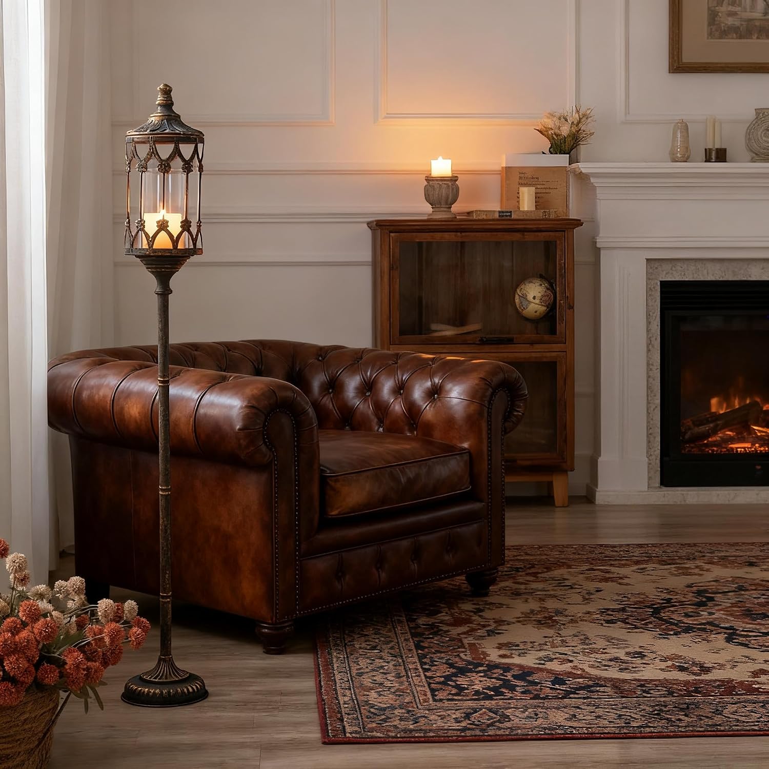 Antique Gold 41 Inch Tall Vint - огляд і ціна Home Decor Event